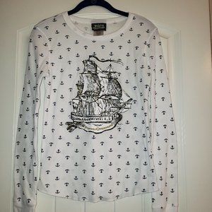 💋Disney Pirates of the Caribbean Thermal Shirt